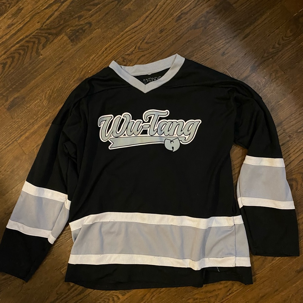 WU-TANG Clan Hockey Jersey Shirt Streetwear Wu LA KINGS L